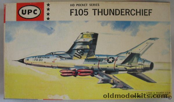 UPC 1/105 F-105 Thunderchief i (ex Marusan), 7036-49 plastic model kit